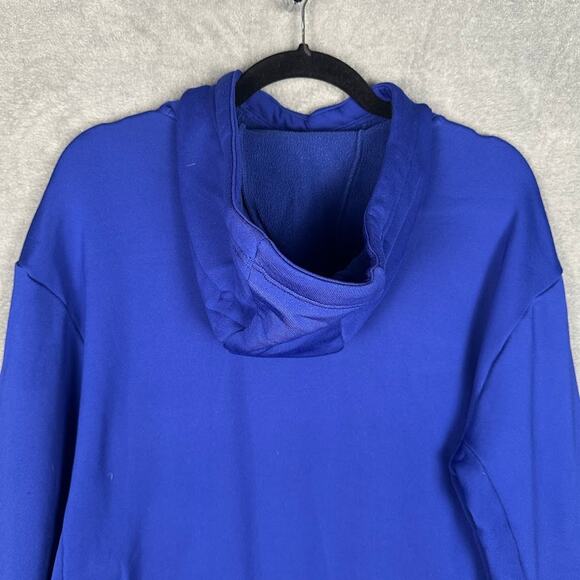Nike Sweatshirt Womens Small Blue Hoodie Pockets Stretch Active Sporty Comfort - Picture 6 of 13